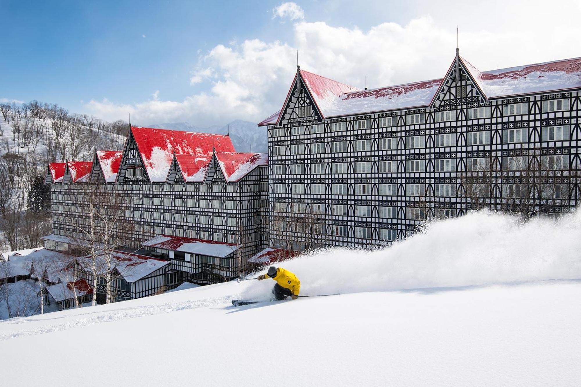 Hotel Green Plaza Hakuba Otari Bagian luar foto