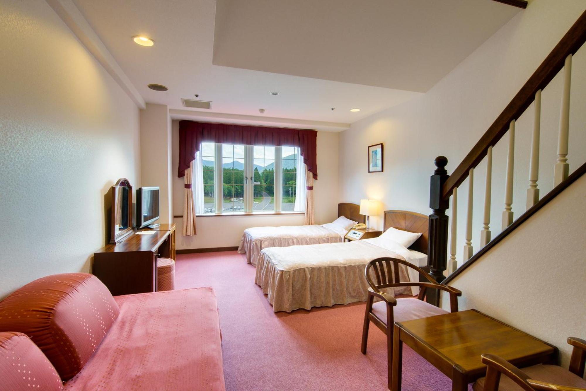 Hotel Green Plaza Hakuba Otari Bagian luar foto